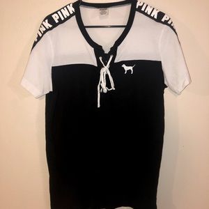 Victoria Secret PINK Campus Short sleeve Shirt